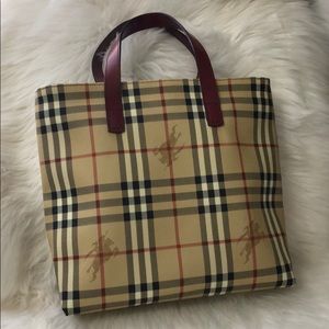 AUTHENTIC BURBERRY TOTE